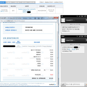 SanDisk Sansa Clip+ 4 GB MP3 Player 공구 진행상황.