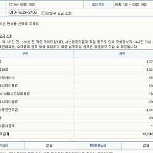 흠 통화료 3천원 넘겼으니깐 리베이트 는 안되겠지?!