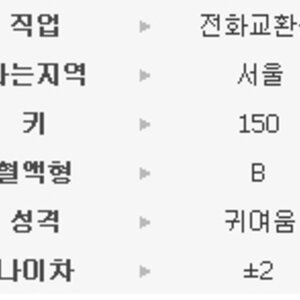 요즘 남자 150짜리가 있냐?