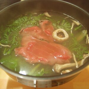 샤브샤브가 맛이 있어염  'ㅅ'