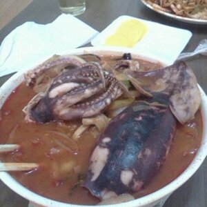 오징어짬뽕.