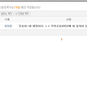 싸이에 어떤 모르는 애가 아는 척을 해 .