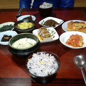 아침밥 머거 두번 머거