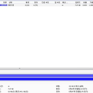 이게 우리집 토렌트 시드유지중인거임