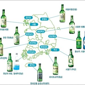 짐승 요청 소주 지도