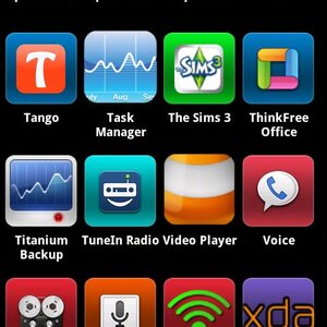 방금 MIUI.ADW iPhone Launcher 설치했다.