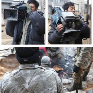 소지섭, 삽자루로 썰매를 타도 역시 소간지 폼나게