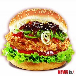 KFC 파파징거버거 먹어보자