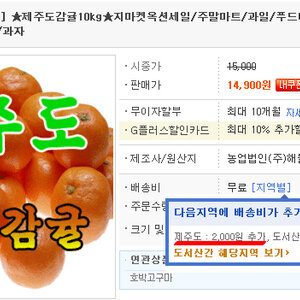 제주감귤.