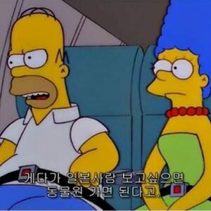 심슨에서도 디스거는 일본
